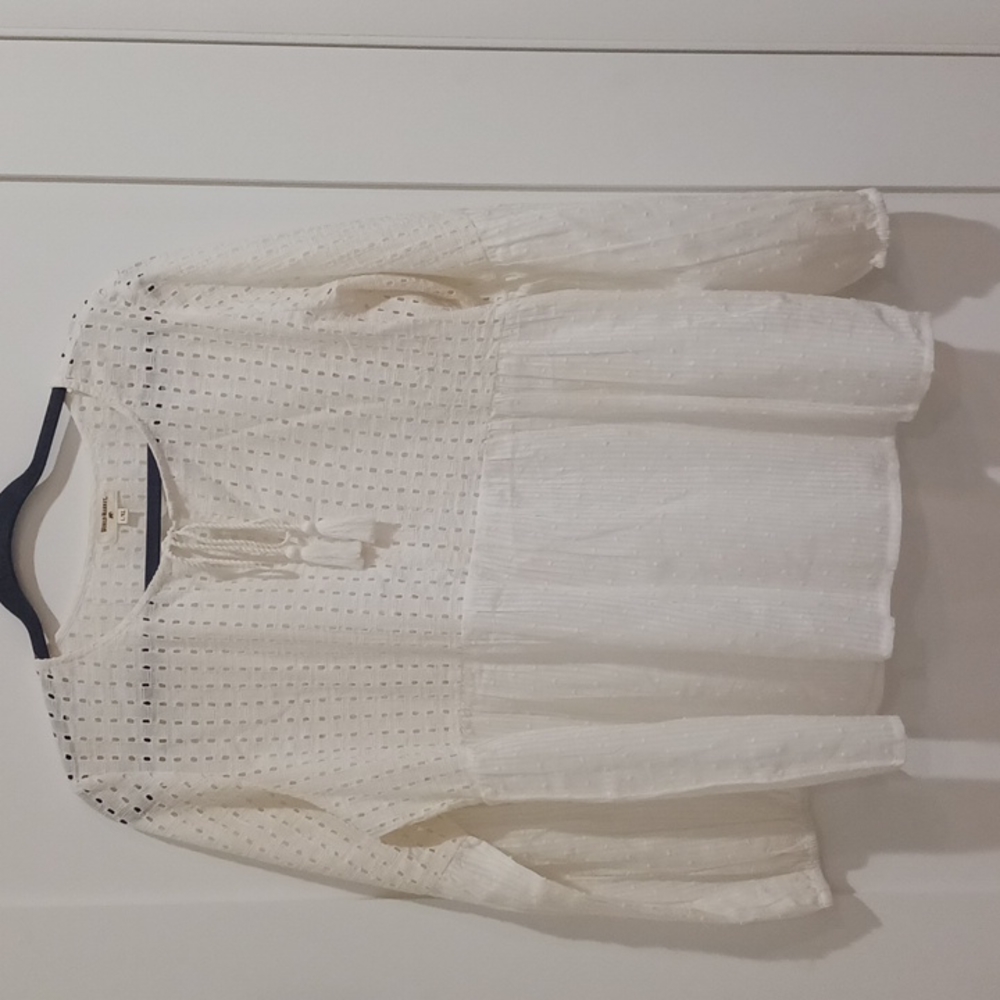 World Market cream color top